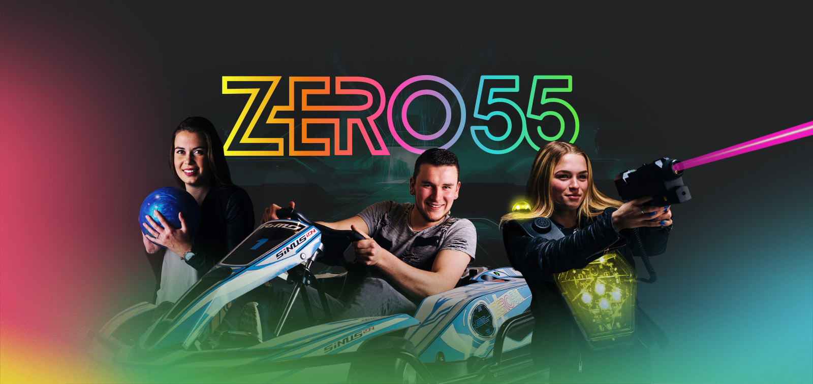 ZERO55 Apeldoorn opent 13 juli 2019 haar deuren. Karten, bowlen en lasergamen in Apeldoorn